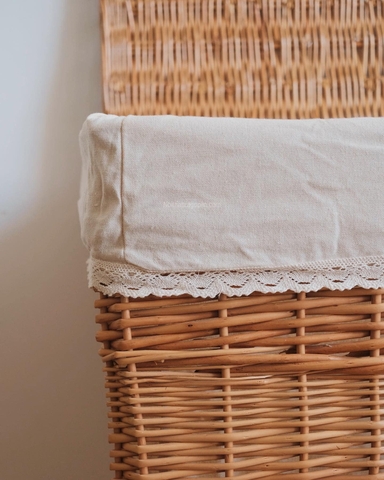 Hộp mây có nắp