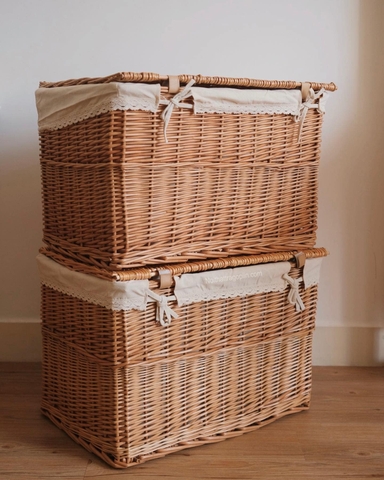 Hộp mây có nắp