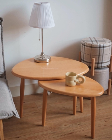 Bàn trà 06 - hình oval - lớn