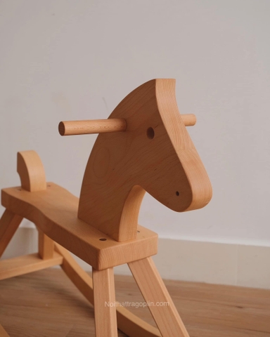 Ngựa gỗ tháo lắp 02