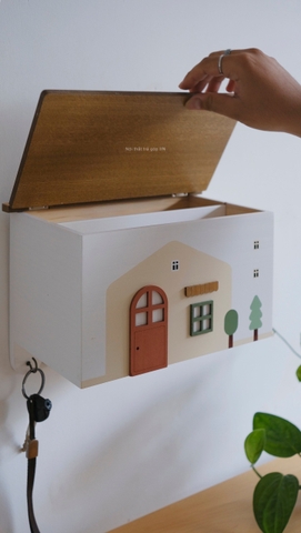 Nhà gỗ lưu trữ khẩu trang