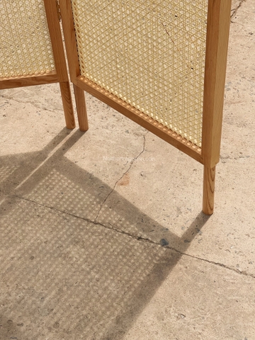 Mành mây viễn gỗ - Lớn 4 tấm