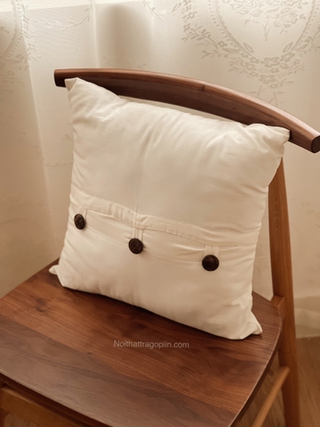 Vỏ gối linen (cho ruột 40x40cm)