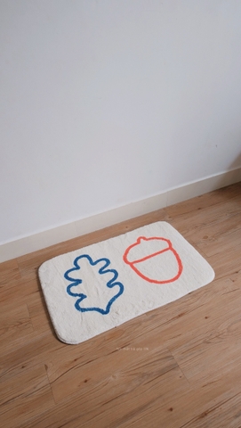 Thảm chân thỏ và hạt dẻ