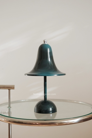 Đèn bàn Chuông Gió sạc cảm ứng 08 - Màu xám