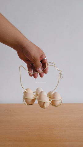 giỏ sắt 06- hình gà