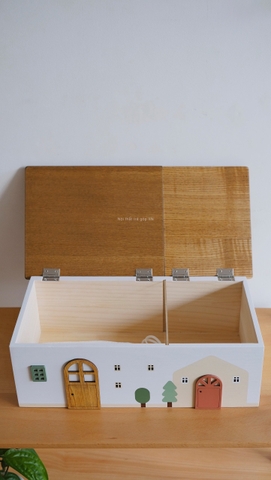 Nhà gỗ lưu trữ khẩu trang