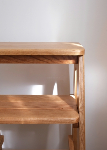 Thang gỗ 06 gỗ sồi