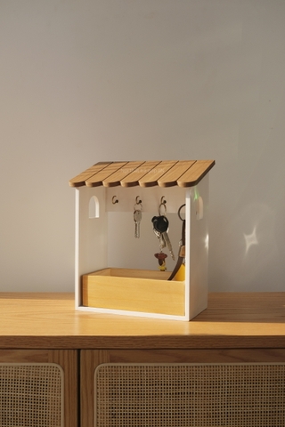 Hộp gỗ có móc treo