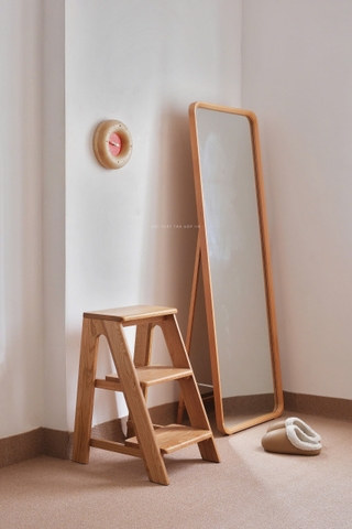 Thang gỗ 06 gỗ sồi