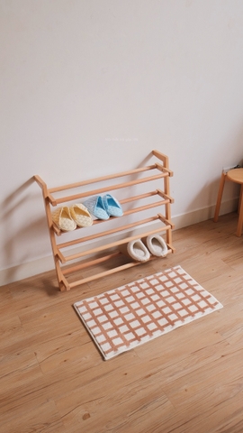 Thảm chân kẻ ô 45x75cm