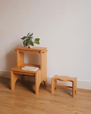 Thang gỗ/ ghế thang 03