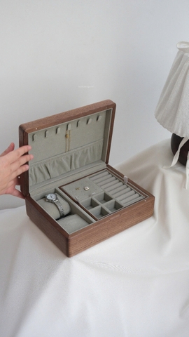 Hộp trang sức 12 - hai tầng lớn