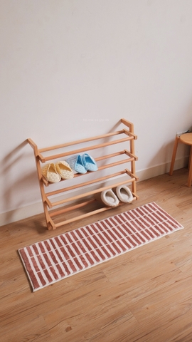 Thảm chân kẻ ô 45x75cm