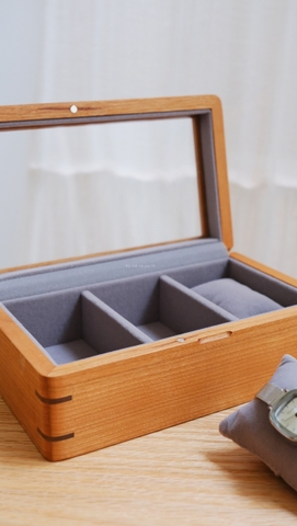 Hộp gỗ đựng đồng hồ đeo tay