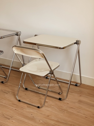 Bàn gập  - trong suốt