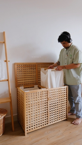 storage lưu trữ đồ cần giặt