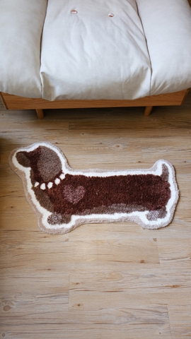 Thảm chân chó xúc xích 57x100cm