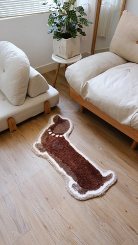 Thảm chân chó xúc xích 57x100cm