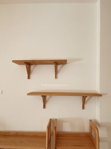 Kệ gỗ treo tường