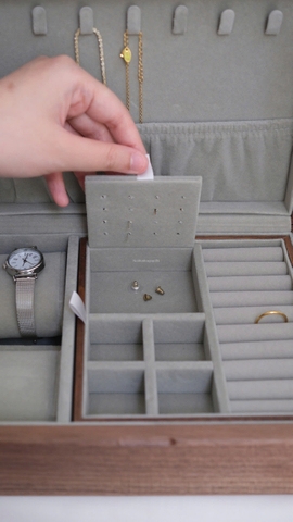 Hộp trang sức 12 - hai tầng lớn