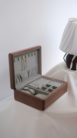 Hộp trang sức 12 - hai tầng lớn