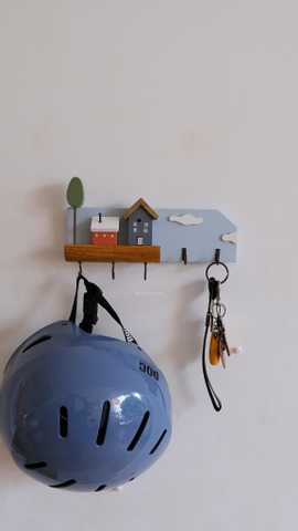 Móc treo chìa khoá 02 - 2 ngôi nhà