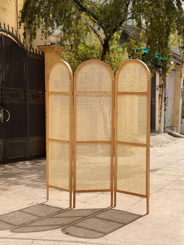 Mành mây viễn gỗ - Lớn 4 tấm