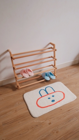 Thảm chân thỏ và hạt dẻ