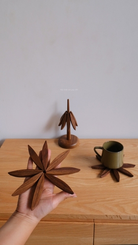 Bộ lót nồi hình cây 02