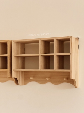 Hộp gỗ chữ nhật treo tường