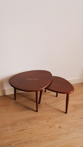 Bàn trà 06 - hình oval