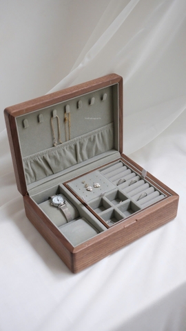 Hộp trang sức 12 - hai tầng lớn