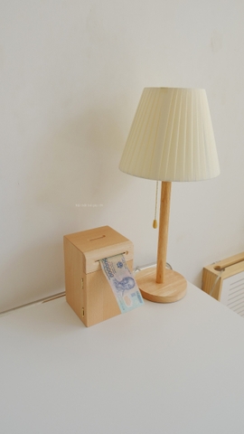 Hộp gỗ ống heo tiết kiệm