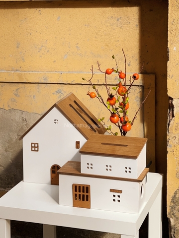 Nhà gỗ để khăn giấy