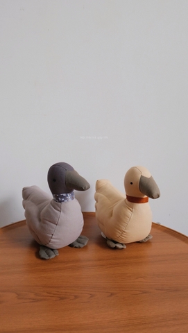 gấu bông - vịt xám