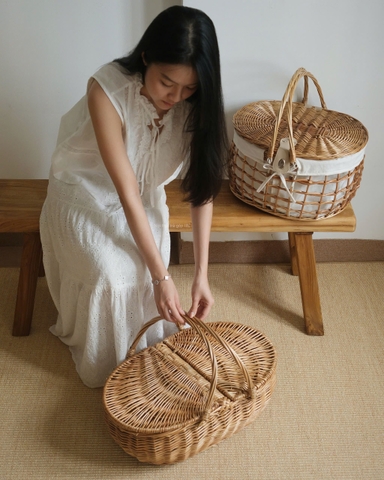 Giỏ mây dã ngoại