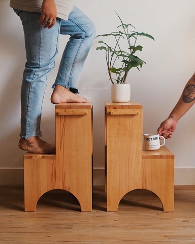 Thang gỗ/ ghế thang 03