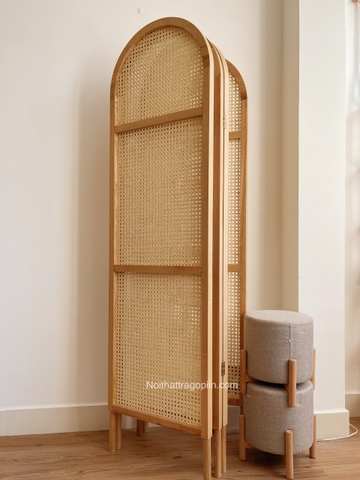 Mành mây viễn gỗ - Lớn 4 tấm