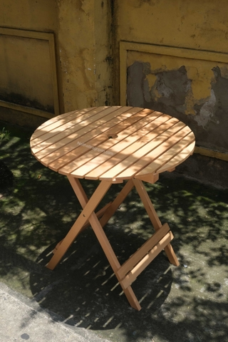 Bàn gấp ngoài trời D70 cao 70cm