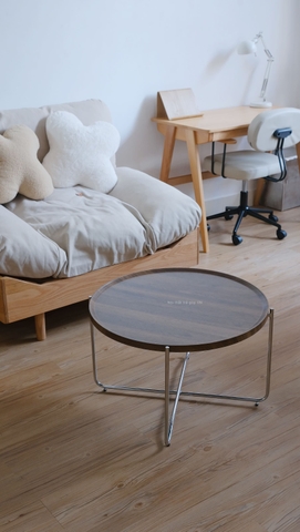 Bàn trà 07- chân inox