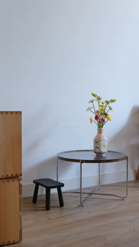 Bàn trà 07- chân inox