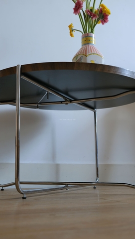 Bàn trà 07- chân inox