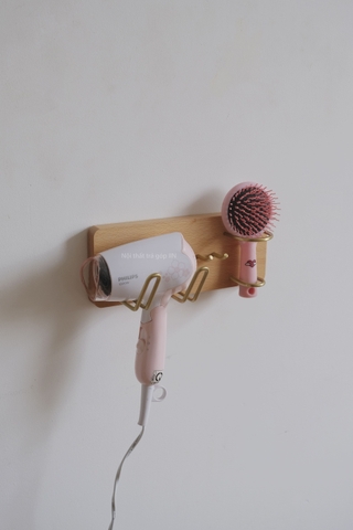 Kệ để máy sấy tóc thường, dạo cạo râu,bàn chải ...