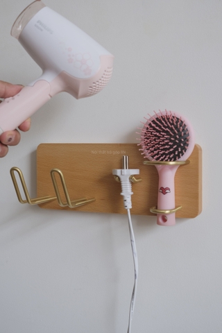 Kệ để máy sấy tóc thường, dạo cạo râu,bàn chải ...