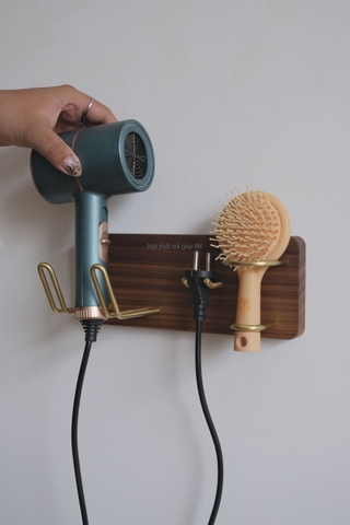 Kệ để máy sấy tóc thường, dạo cạo râu,bàn chải ...