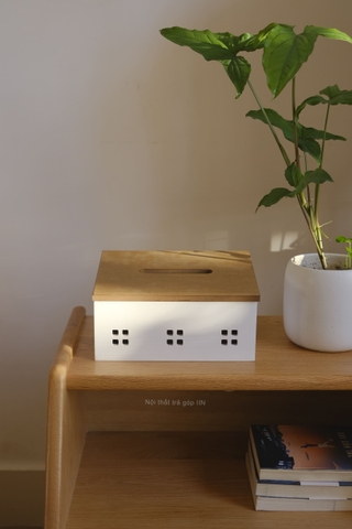 Nhà gỗ để khăn giấy