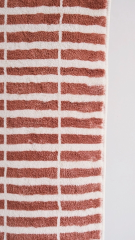 Thảm chân kẻ ô 45x75cm