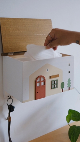 Nhà gỗ lưu trữ khẩu trang