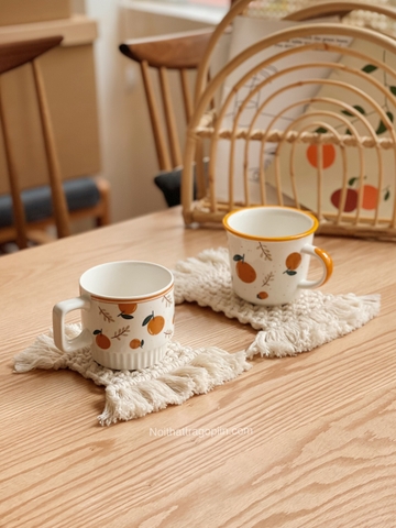 Lót ly macrame  - size lớn